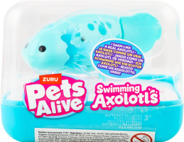 Іграшка Аксолотль бірюзовий S1 інтерактивна Pets&Robo Alive