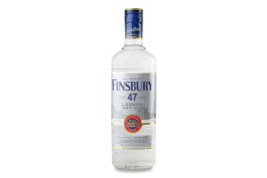Джин 0.7л 47% Platinum London Dry Gin Finsbury бут