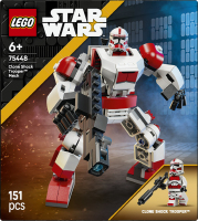 Конструктор для детей от 6лет №75448 Clone shock Tooper mech Star Wars Lego 151эл