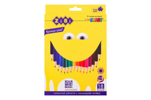 Набор карандашей цветных 18 цветов №ZB.2425 Smart line ZiBi 1шт