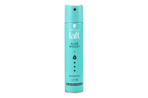 Лак для волосся Aloe boost Taft 250мл