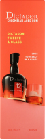 Ром Dictador Gift Set D12 0,7л +склянка