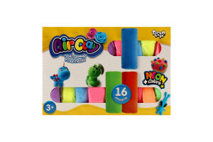 Пластилін повітряний Еір клай 16шт Данко Тойс