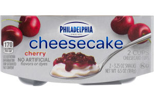 Philadelphia Cheesecake Cups Cherry - 2 CT
