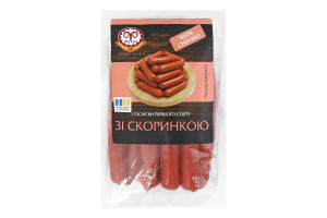 Сосиски Зі скоринкою Фарро 1с кг