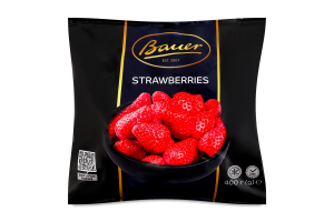 Полуниця швидкозаморожена Bauer м/у 400г