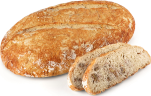 Хліб Крафтяр подовий Французький з горіхом