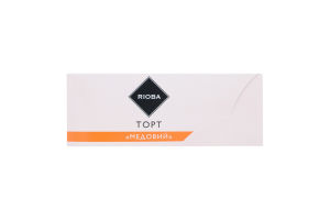Торт Медовый RIOBA к/у 500г