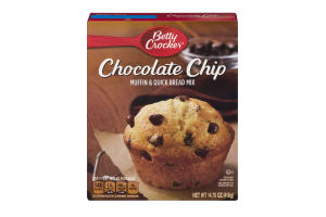 Betty Crocker Muffin & Quick Bread Mix Chocolate Chip