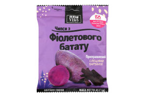 Чіпси з батату барбекю (Наш імпорт) 45 г