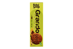 Печиво цукрове Grando з какао 260г Boni Sano