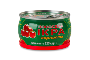 Ікра лососева зерниста солена Шаланда 1с з/б 225г