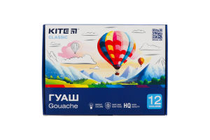 Фарби гуашеві №K-063 Classic Kite 12х20мл