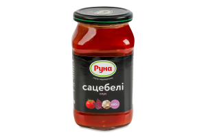 Соус стерилизованный Сацебели Руна с/б 485г
