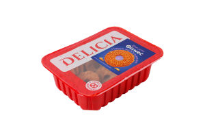 Печенье сдобное с кунжутом, арахисом и семенами льна Фитнес Delicia лоток 250г