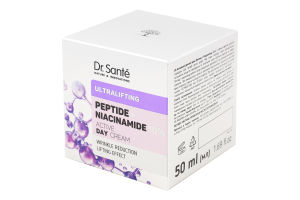 Крем д/обличчя Ultralifting Пептид+ніацинамід активний денний 50мл Dr.Sante