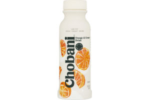 Chobani Low-Fat Greek Yogurt Drink Orange Cream