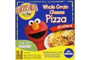 Earth's Best All Natural Whole Grain Cheese Pizza - 2 CT