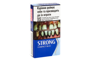 Сигарети з фільтром Strong Compact Blue 20шт