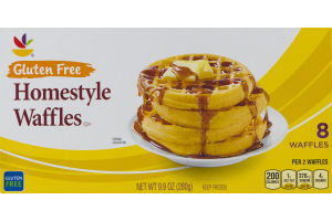 Ahold Gluten Free Homestyle Waffles - 8 CT