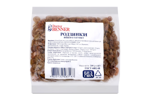 Родзинки Doctor Benner в/ґ м/у 200г