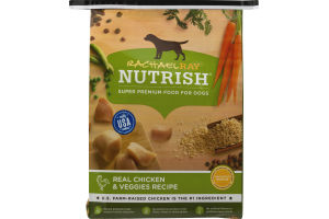 Rachael Ray Nutrish Dog Food Real Chicken & Veggies
