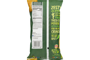 Lay's Kettle Cooked Potato Chips Jalapeno