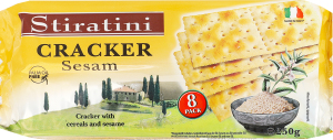 Крекери з кунжутом Stiratini м/у 250г