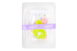 Набір кондитерських декорацій пасхальний Весняний зайчик Добрик п/у 6шт