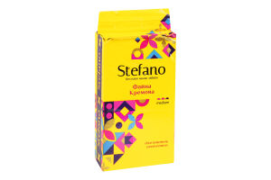 Кофе натуральный жареный молотый с ароматом ирландского крема Файный Кремовый Stefano 1с в/у 230г