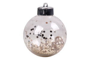 Прикраса ялинкова Куля з кулями 8см 833908