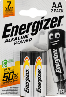 Батарейка АА 1.5V LR6 Alkaline Power Energizer 2шт