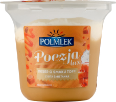 Десерт Polmlek молочний тофі та збиті вершки