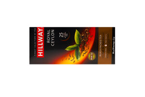 Чай черный байховый мелкий Royal Ceylon Hillway в/с к/у 25х2г