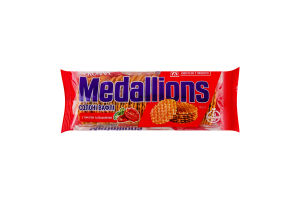 Вафли соленые с томатом и базиликом Medallions Lekorna м/у 90г