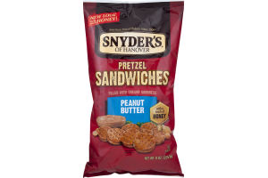 Snyder's of Hanover Pretzel Sandwiches Peanut Butter
