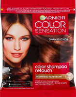 Крем-краска для волос без аммиака Color sensation Color shampoo retouch 6.0 Garnier 1шт