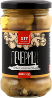 Грибы маринованные Шампиньоны Хіт продукт с/б 280г