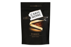 Кава натуральна розчинна сублімована Classic Carte Noire д/п 70г