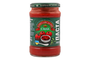 Паста томатная 25% Классическая Королівський Смак с/б 300г