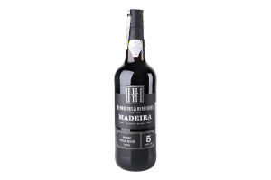 Вино 0.75л 19% крепленое крепкое Madeira 5YO Henriques&Henriques бут