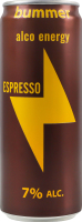 Напиток слабоалкогольный энергетический 330мл 7% сильногазированный Espresso Bummer ж/б