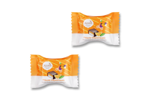 Конфеты глазированные со вкусом апельсина Птичка-Мармелашка Жако кг