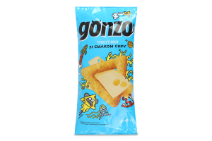Треугольники кукурузные со вкусом сыра Gonzo м/у 150г