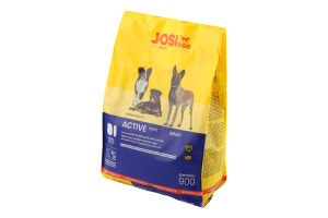 Корм сухий повнораціонний для дорослих собак Active JosiDog м/у 900г