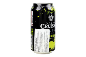 Напій слабоалког Vodka Cruiser смак лимон-лайм з/б