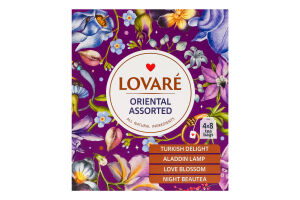 Чай чорний Oriental Assorted Lovare к/у 32х2г