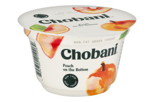 Chobani Greek Yogurt Peach On The Bottom