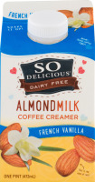 So Delicious Dairy Free Almondmilk Coffee Creamer French Vanilla