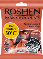 Шоколад черный термостойкий Roshen м/у 80г